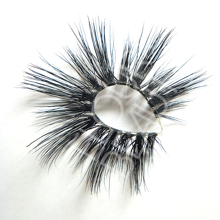 3D naked band long mink lashes best lash cosmetics China ED89